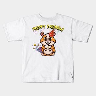 Party Animal - Hamster Kids T-Shirt